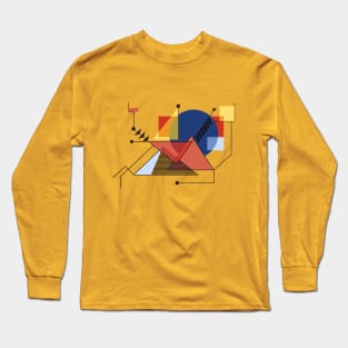 Geometric Abstract #14 Long Sleeve T-Shirt